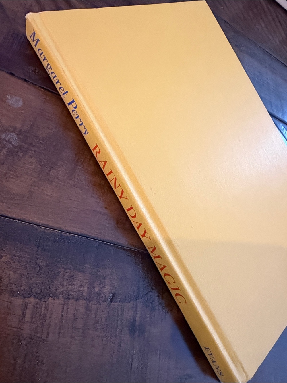 Rainy Day Magic Hardcover Book - Yellow Cover